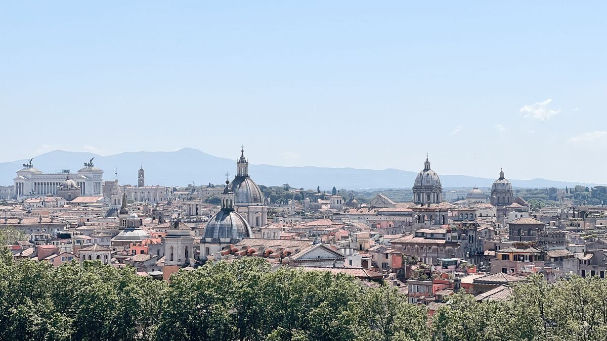 Roma dall'alto