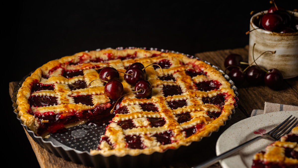 crostata di visciole