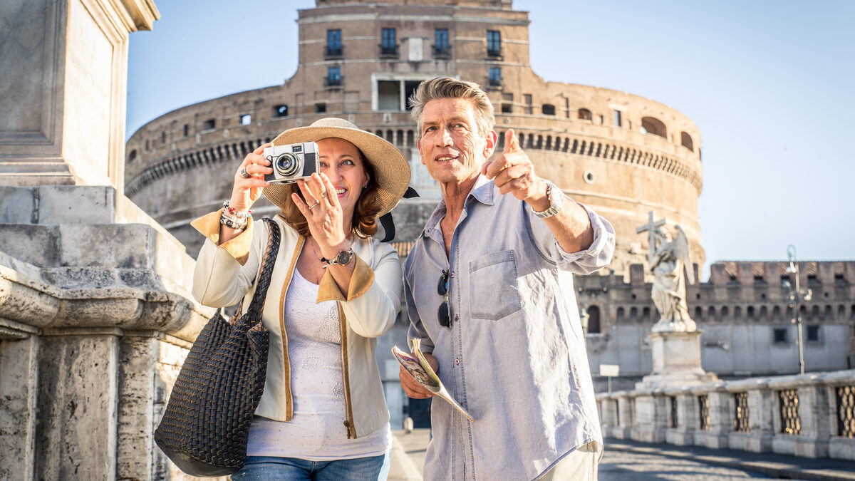 Turisti a Roma