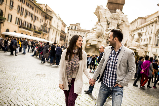 itinerari romantici a Roma